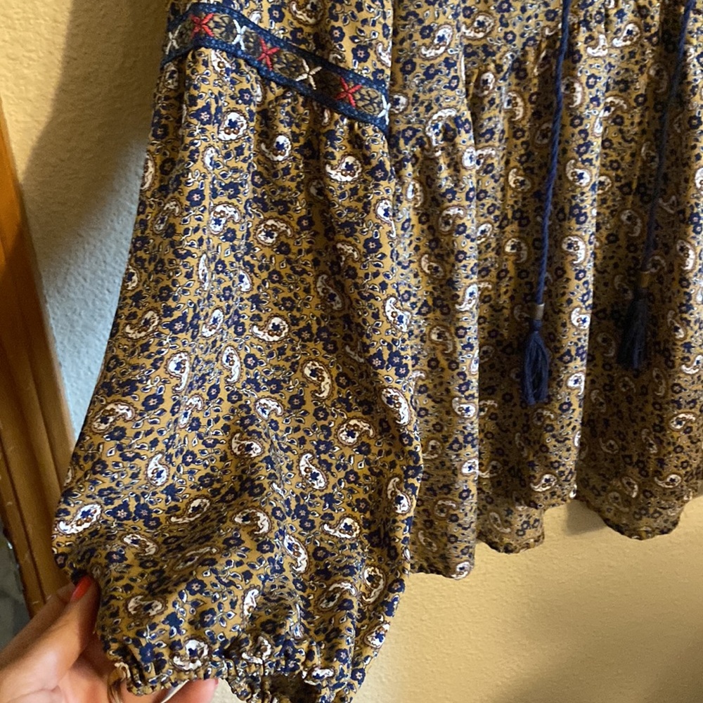 Alchemy Thread Boho Blouse Size Medium - image 5